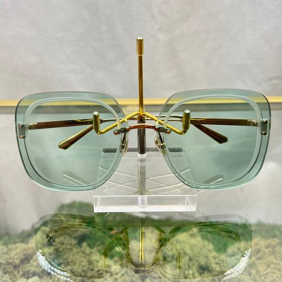 DIOR UltraDior Green Sunglasses TS3651 - Picture 1 of 11